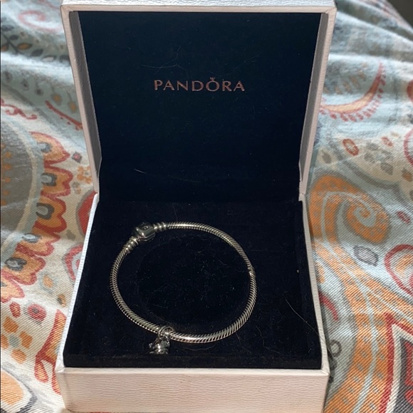 Pandora bracelet with charm - Picture 1 of 2